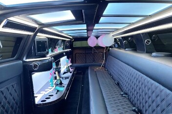 Garden Grove Limousine Interior