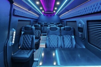 Garden Grove Sprinter Bus Interior