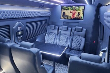 Garden Grove Sprinter Van Interior