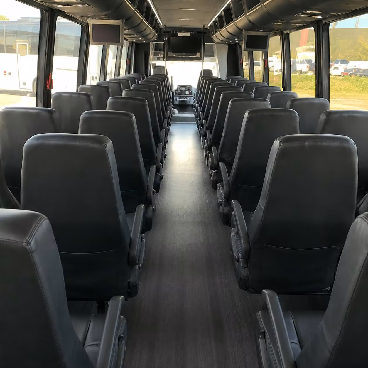 35 passenger minibus inside