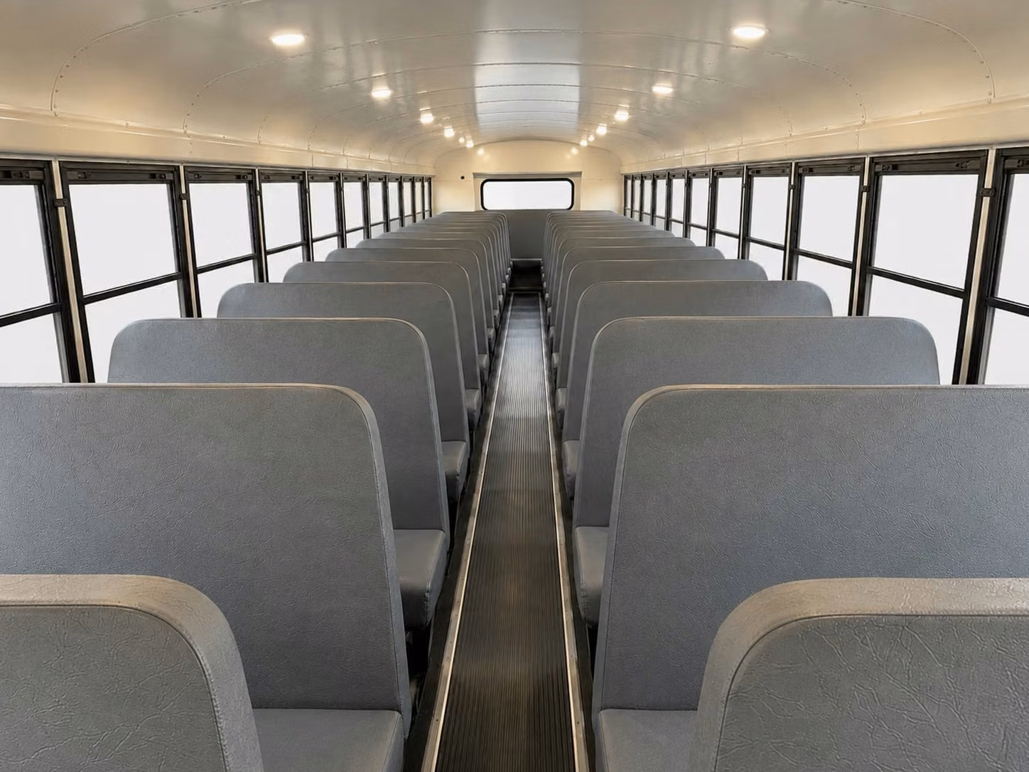 school bus interior